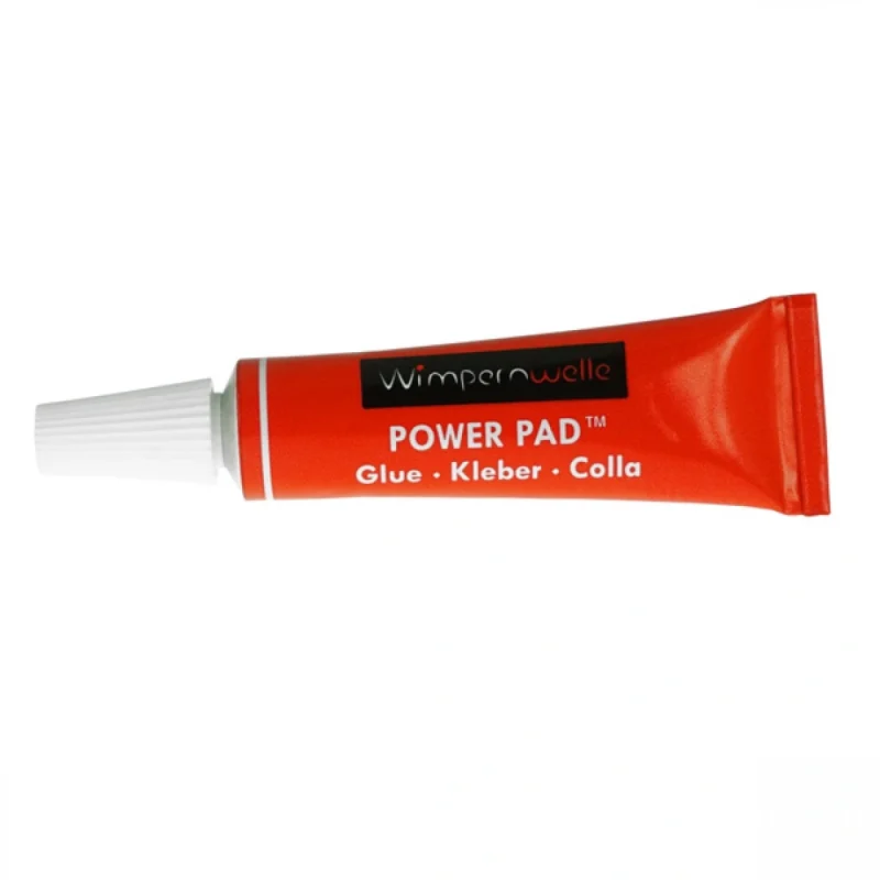Wimpernwelle Power Pad Glue 4,5ml (W10315). Απογειώστε τη δύναμη της κόλλας για επαγγελματικές επεκτάσεις βλεφαρίδων.