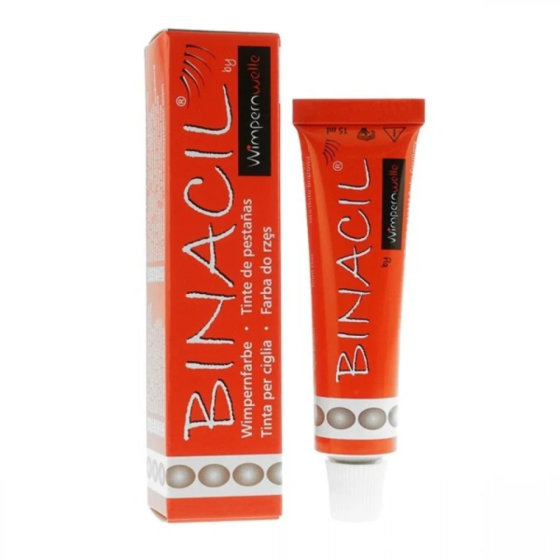 Binacil Μόνιμη Βαφή Βλεφαρίδων & Φρυδιών Light Brown 15Gr (W23955)