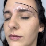 Αυτοκόλλητο για ακριβή & συμμετρικό σχεδιασμό φρυδιού-Stencil φρυδιών 8 τμχ.